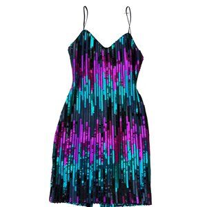 Vintage (80's) JoAnn Simon for Jump Sequin Mini Dress - Women’s 3/4